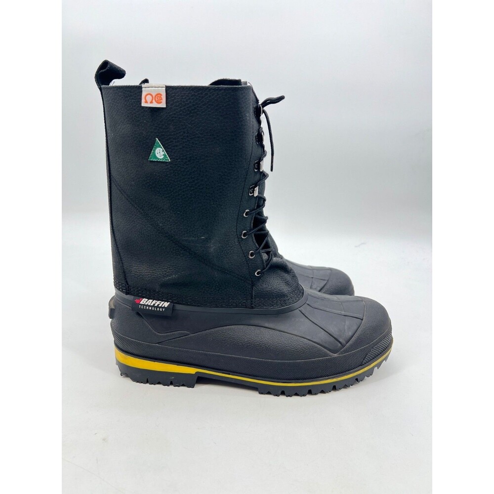 BAFFIN 9857-0998-001 Miner Boots 15 Regular Black PR 3XPA8
